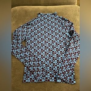 blue heart long sleeve